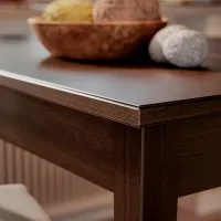 Кухонный стол зафиксированный Ikea Nasinge ДСП/ Коричневый photo 4