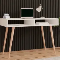 Офисный стол Trendy Cisto Меламиновая ДСП/ Белый photo 2