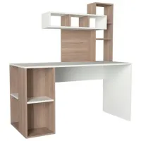 Masă de birou Trendy Coral PAL melaminat/ White