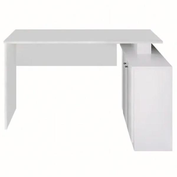 Masă de birou Trendy Basak PAL melaminat/ White photo 1