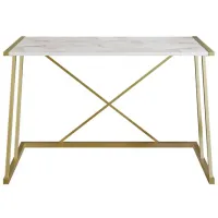 Masă de birou Trendy Anemon PAL melaminat/ White