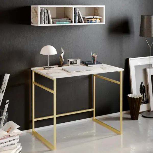 Офисный стол Trendy Gama Меламиновая ДСП/ Белый photo 2