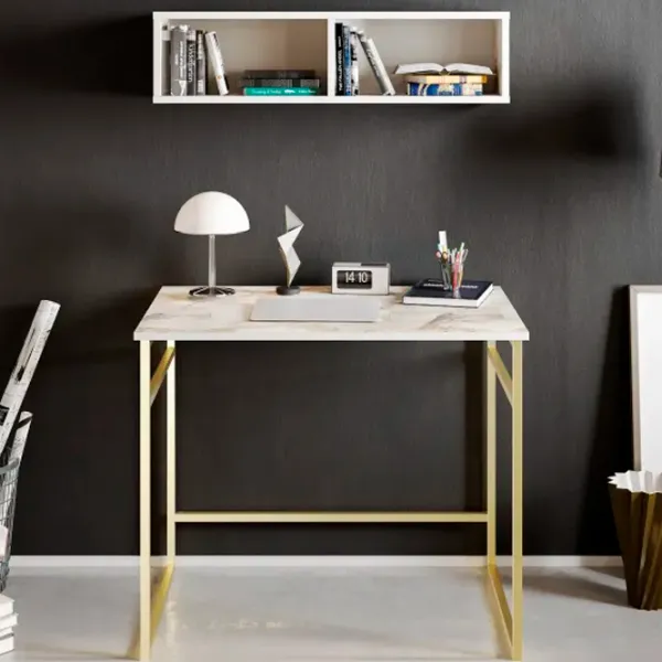 Офисный стол Trendy Gama Меламиновая ДСП/ Белый photo 3