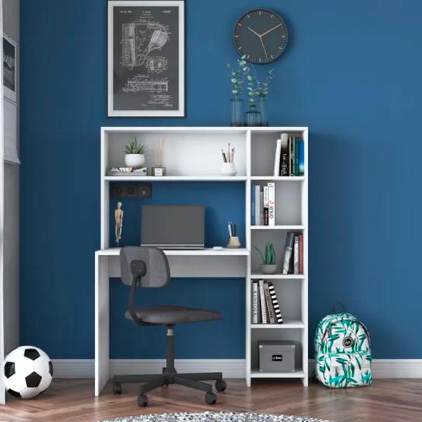 Masă de birou Trendy HA104 PAL melaminat/ White photo 7
