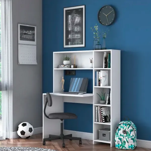 Masă de birou Trendy HA104 PAL melaminat/ White photo 8