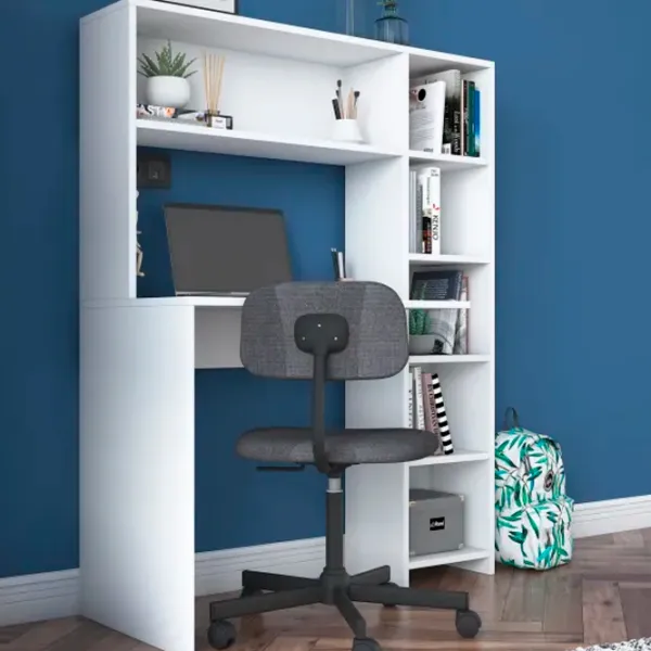Masă de birou Trendy HA104 PAL melaminat/ White photo 9