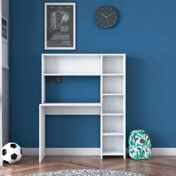 Masă de birou Trendy HA104 PAL melaminat/ White photo 10