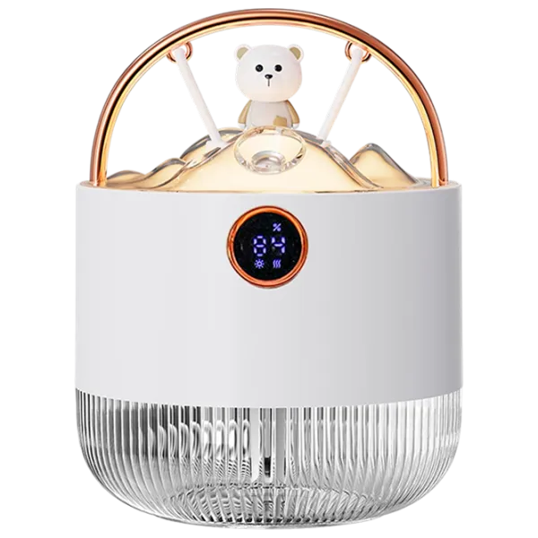 Umidificator de aer Cute Pet D15 - Beer Cu aburi/ White photo 1