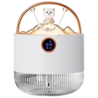 Umidificator de aer Cute Pet D15 - Beer Cu aburi/ White