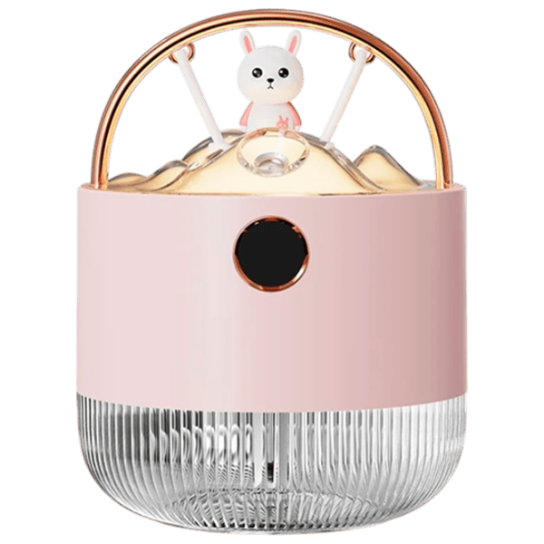 Umidificator de aer Cute Pet D15 - Rabbit Cu aburi/ Pink photo 1