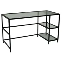 Masă de birou Trendy Master Sticlă/ Black