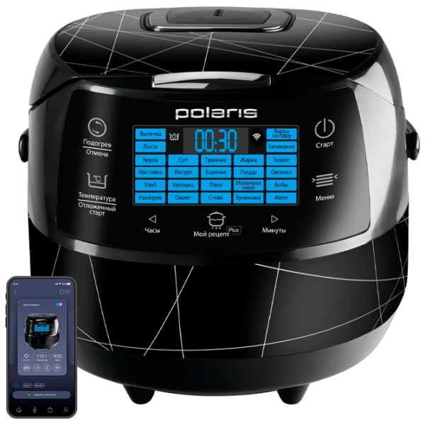 Multifierbător Polaris PMC 5017 Wi-Fi IQ Home 860 W / Black photo 1