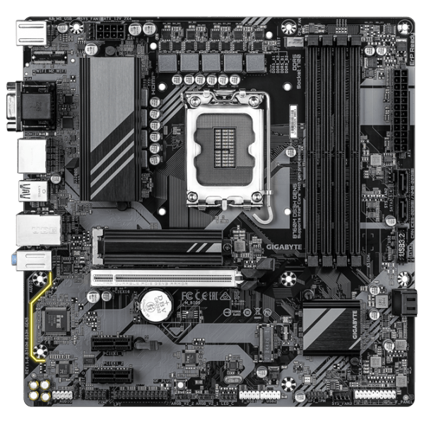 Placă de bază Gigabyte B760M DS3H GEN5 mATX / Intel B760M photo 1