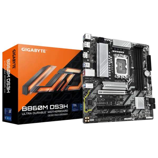 Placă de bază Gigabyte B860M DS3H mATX / Intel B860M  photo 4