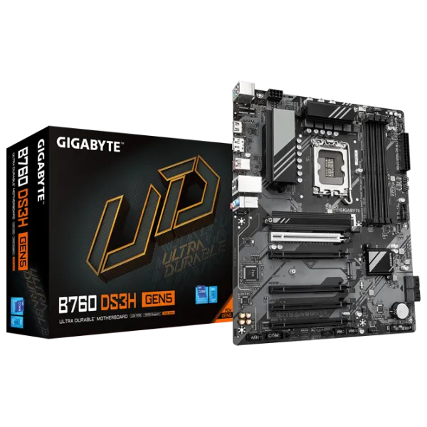 Материнская плата Gigabyte B760 DS3H GEN5 ATX / Intel B760 photo 3