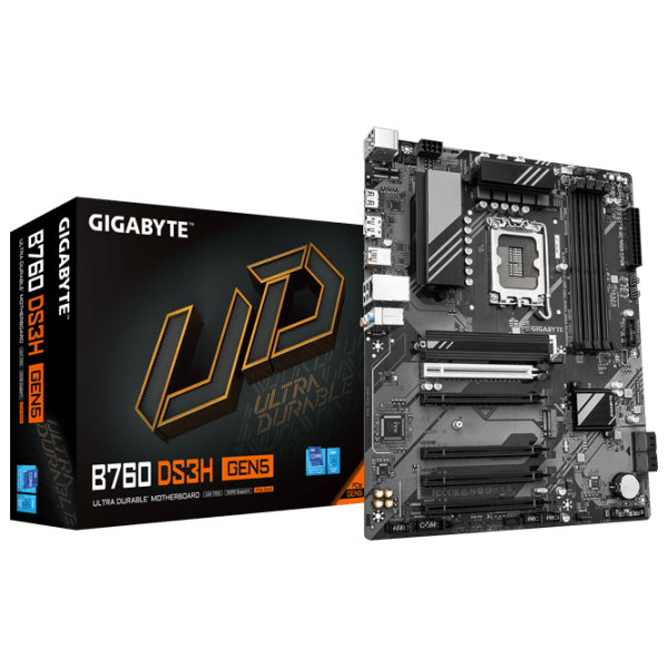 Материнская плата Gigabyte B760 DS3H GEN5 ATX / Intel B760 photo 3