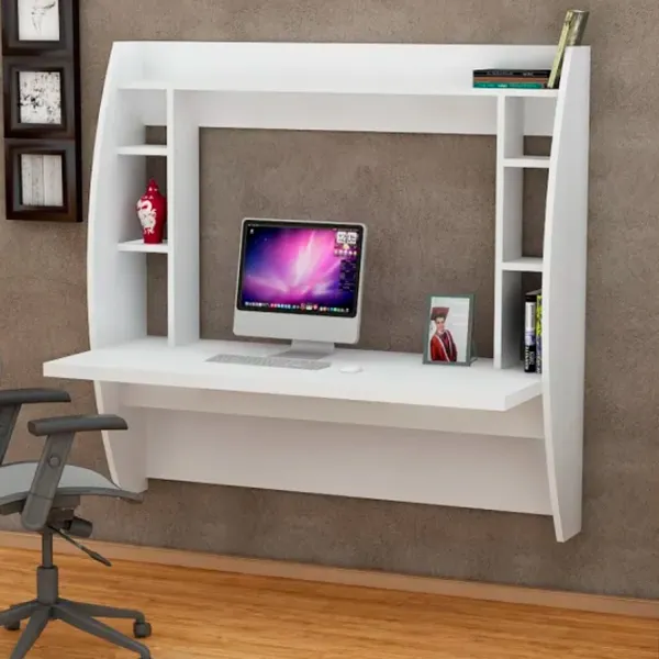 Masă de birou Trendy Buglem PAL/ White photo 3