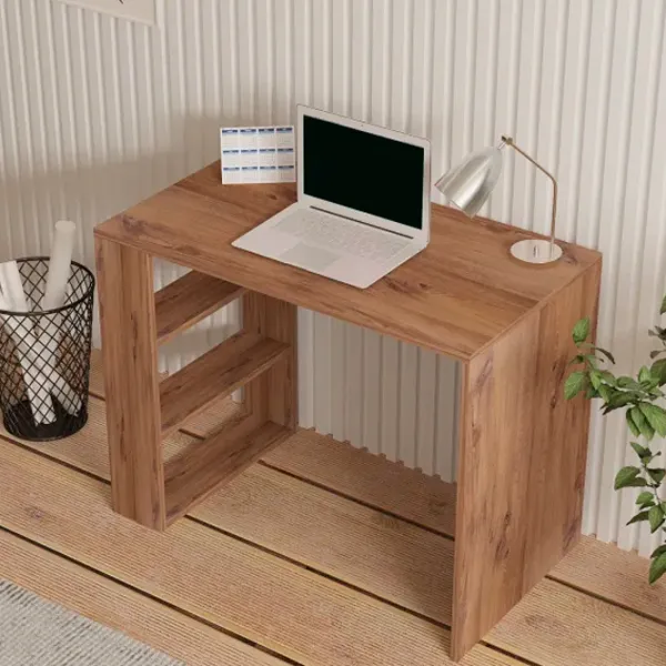 Masă de birou Trendy Pelit PAL melaminat/ Brown photo 5