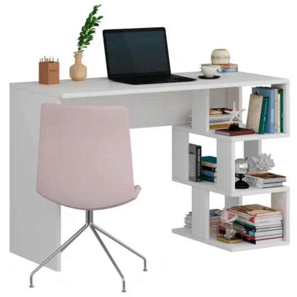 Masă de birou Trendy Dardanos Lemn/ White photo 2