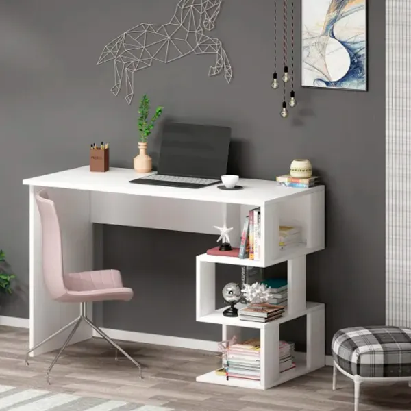 Masă de birou Trendy Dardanos Lemn/ White photo 4