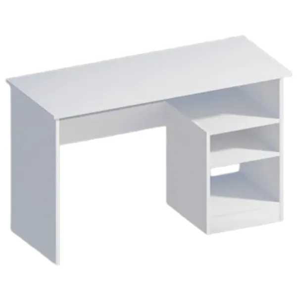 Masă de birou Trendy Bahar PAL melaminat/ White photo 1