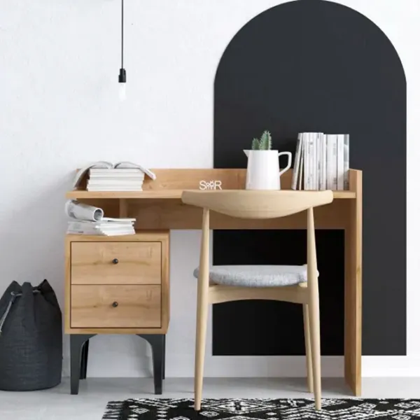 Masă de birou Trendy Puuk PAL melaminat/ Stejar Sonoma photo 3