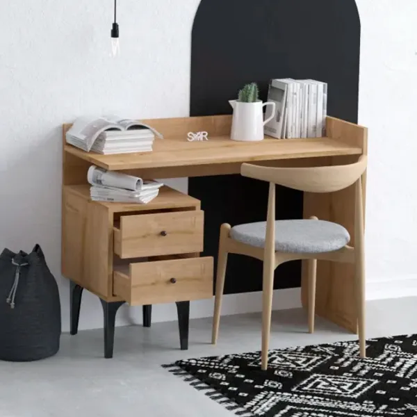Masă de birou Trendy Puuk PAL melaminat/ Stejar Sonoma photo 4