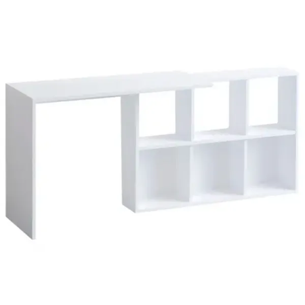 Masă de birou Trendy Jack PAL melaminat/ White photo 1