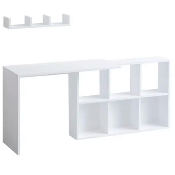 Masă de birou Trendy Jack PAL melaminat/ White photo 2