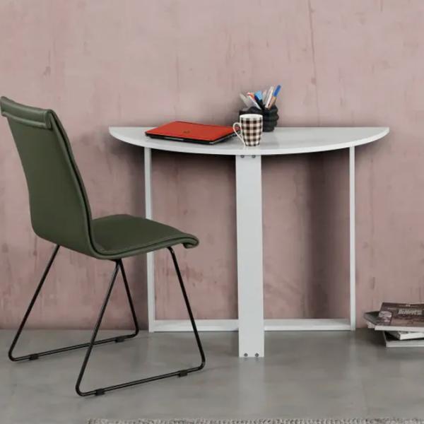 Masă de birou Trendy Middle PAL melaminat/ White photo 3