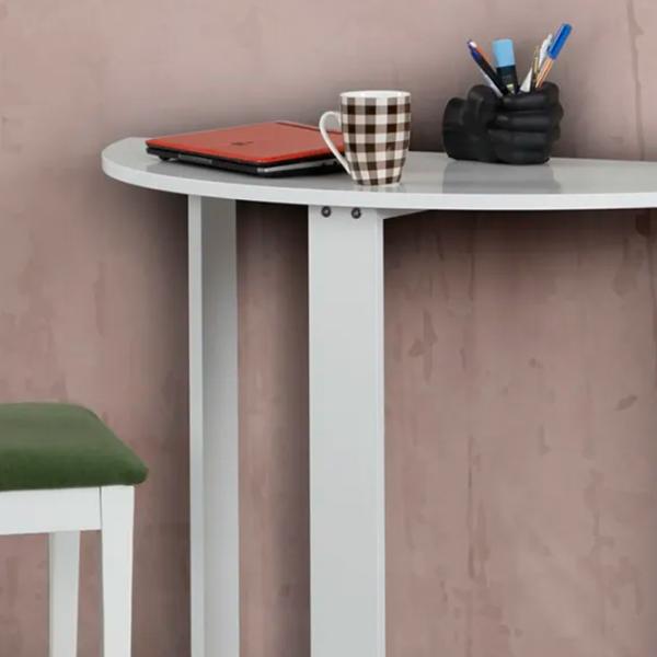 Masă de birou Trendy Middle PAL melaminat/ White photo 5