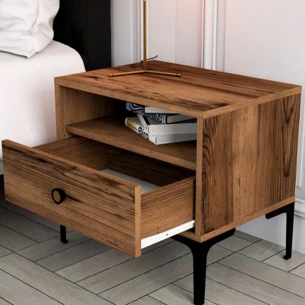 Тумбочки Trendy Lizbon 50.8 x 56 x 40см / Металл / Black photo 5