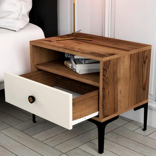 Тумбочки Trendy Lizbon 50.8 x 56 x 40см / Металл / Black photo 5