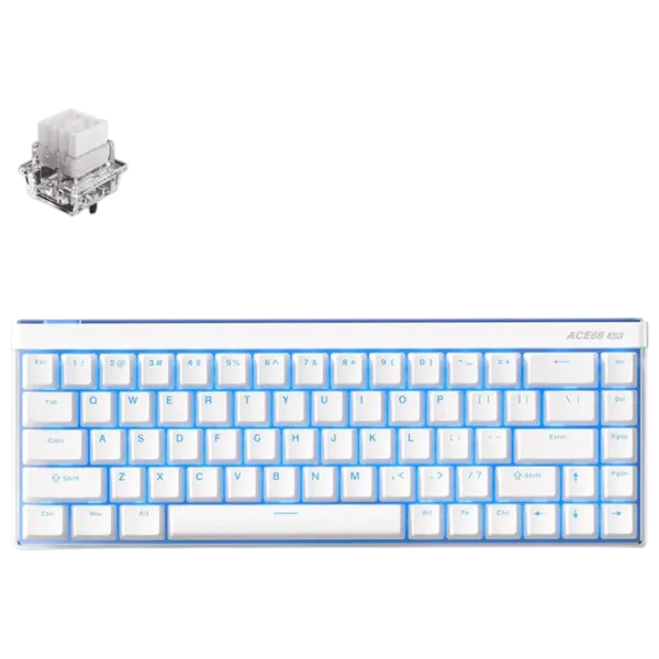 Клавиатура Mchose Ace 68 Air Проводная / Белый photo 3