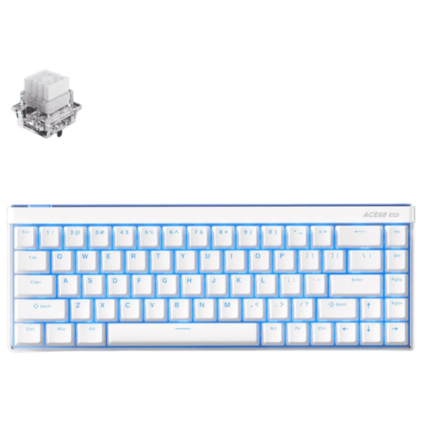 Клавиатура Mchose Ace 68 Air Проводная / Белый photo 3