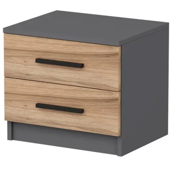 Тумбочки Trendy Kale 40 x 54 x 47см / Дерево / Антрацит photo 2