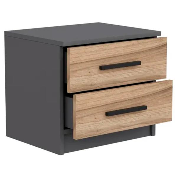 Тумбочки Trendy Kale 40 x 54 x 47см / Дерево / Антрацит photo 3