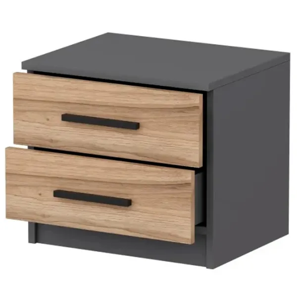 Тумбочки Trendy Kale 40 x 54 x 47см / Дерево / Антрацит photo 4