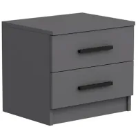 Noptiere Trendy Kale 40 x 54 x 47 / Lemn / Antracite
