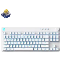 Tastatură Mchose Mix 87 Cu fir / White photo 2
