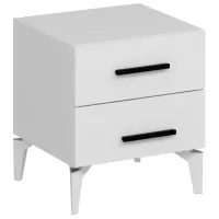 Noptiere Trendy Kale 56 x 50 x 47 / / White