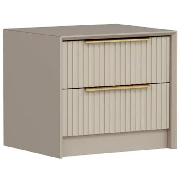 Noptiere Trendy Kale Luxe 45 x 53 x 45 / / Cream photo 1