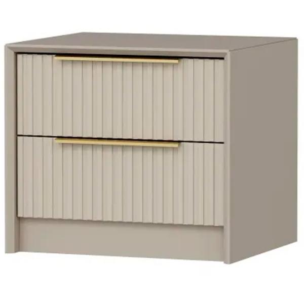 Noptiere Trendy Kale Luxe 45 x 53 x 45 / / Cream photo 2