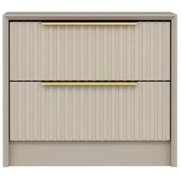 Noptiere Trendy Kale Luxe 45 x 53 x 45 / / Cream photo 5