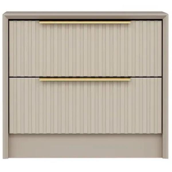 Noptiere Trendy Kale Luxe 45 x 53 x 45 / / Cream photo 5