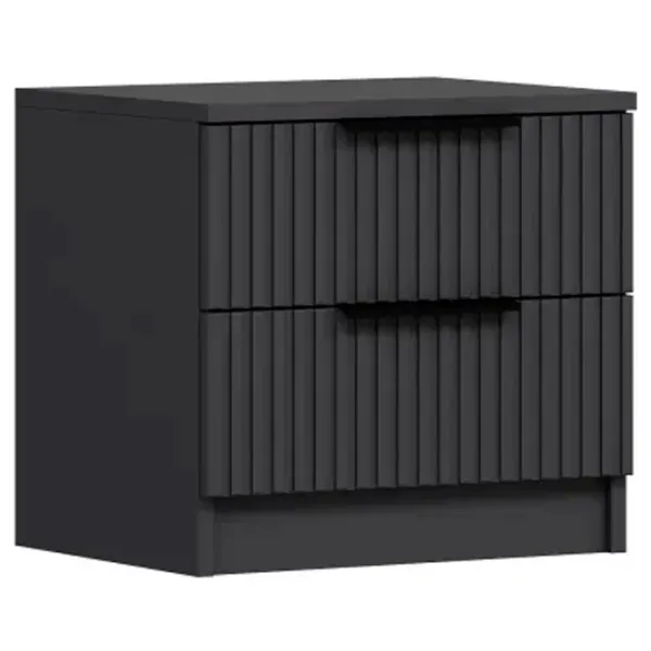 Noptiere Trendy Kale Plus 40 x 54 x 47 / Lemn / Antracite photo 1