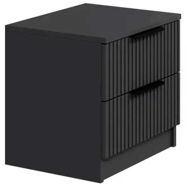 Noptiere Trendy Kale Plus 40 x 54 x 47 / Lemn / Antracite photo 2