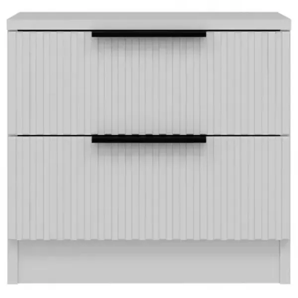 Noptiere Trendy Kale Plus 40 x 54 x 47 / Lemn / White photo 4