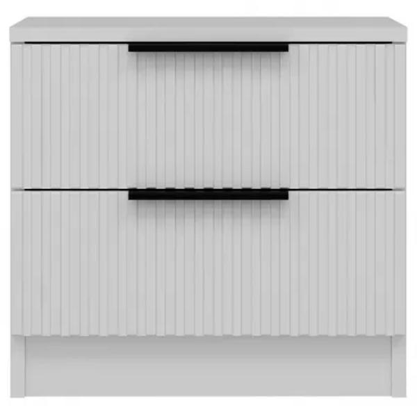 Noptiere Trendy Kale Plus 40 x 54 x 47 / Lemn / White photo 4
