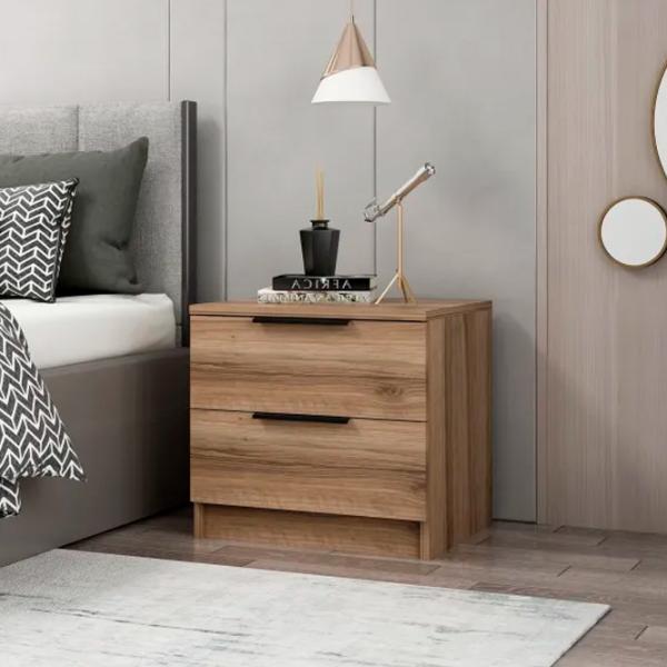 Noptiere Trendy Kale Plus 40 x 54 x 47 / Lemn / Sonoma Oak photo 7